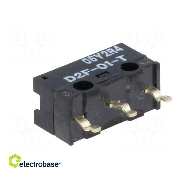 Microswitch SNAP ACTION | 3A/125VAC | 0.1A/30VDC | without lever image 4
