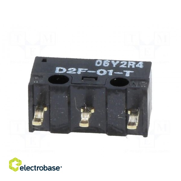 Microswitch SNAP ACTION | 3A/125VAC | 0.1A/30VDC | without lever фото 5
