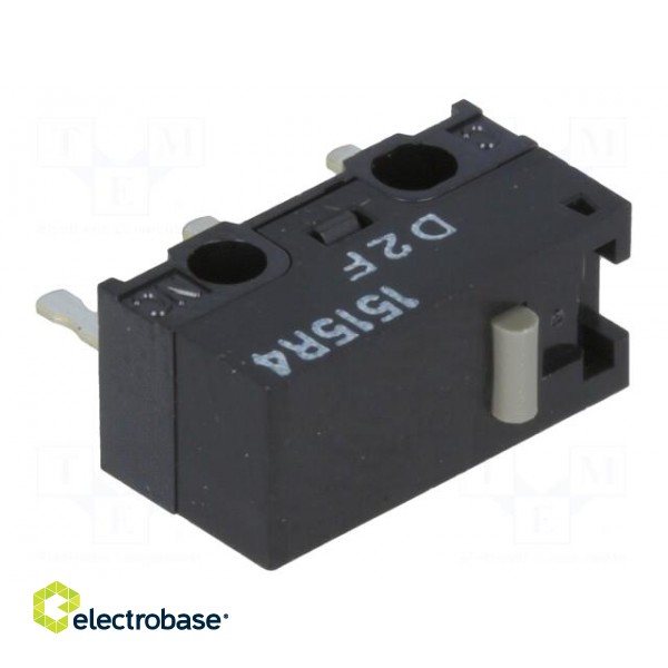 Microswitch SNAP ACTION | without lever | SPDT | 3A/125VAC | ON-(ON) image 1