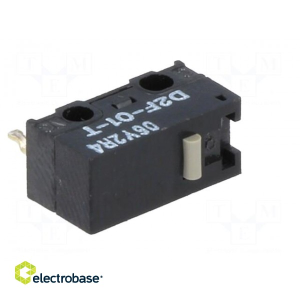 Microswitch SNAP ACTION | 3A/125VAC | 0.1A/30VDC | without lever paveikslėlis 8