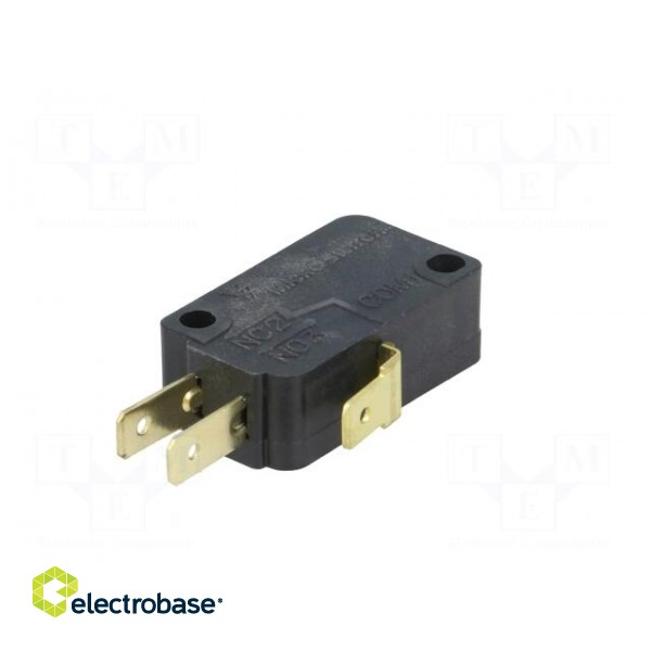 Microswitch SNAP ACTION | without lever | SPDT | 3A/125VAC | Pos: 2 paveikslėlis 6
