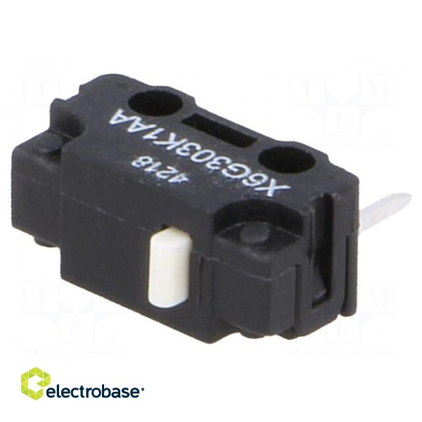 Microswitch SNAP ACTION | without lever | SPDT | 3A/250VAC | ON-(ON) image 1