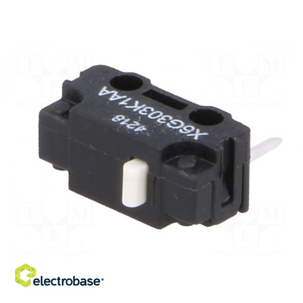 Microswitch SNAP ACTION | without lever | SPDT | 3A/250VAC | ON-(ON) image 2