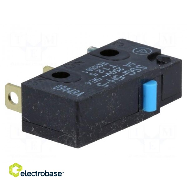 Microswitch SNAP ACTION | without lever | SPDT | 3A/250VAC | ON-(ON) image 2