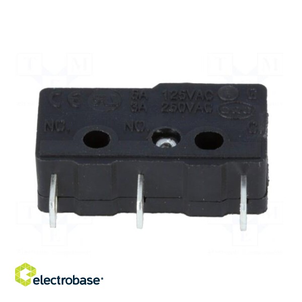 Microswitch SNAP ACTION | 3A/250VAC | without lever | SPDT | ON-(ON) image 5