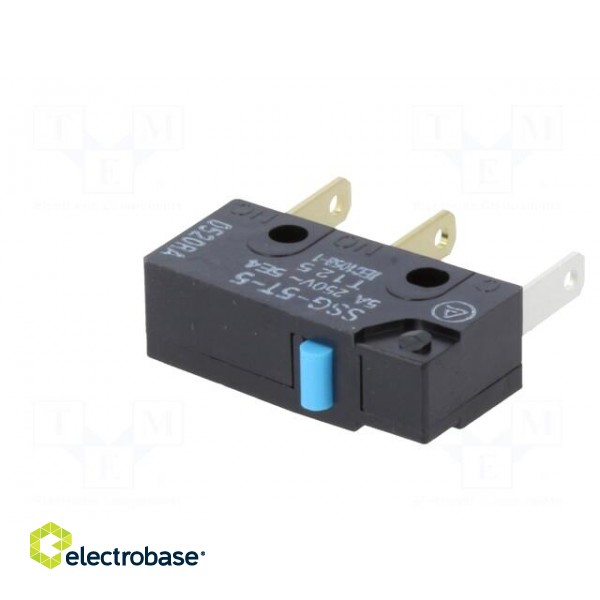 Microswitch SNAP ACTION | without lever | SPDT | 5A/125VAC | ON-(ON) фото 4