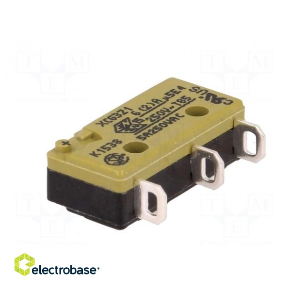 Microswitch SNAP ACTION | 5A/250VAC | without lever | SPDT | ON-(ON) image 6