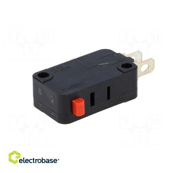 Microswitch SNAP ACTION | 5A/250VAC | without lever | SPDT | ON-(ON) image 2