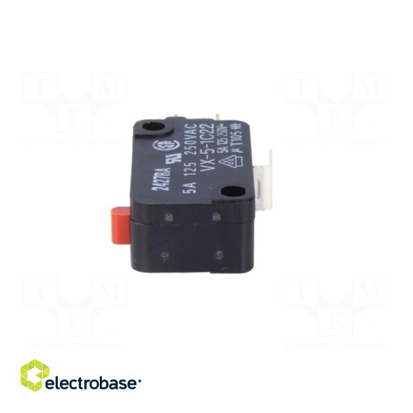 Microswitch SNAP ACTION | 5A/250VAC | without lever | SPDT | ON-(ON) фото 9