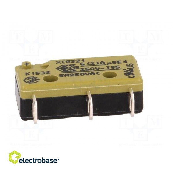 Microswitch SNAP ACTION | 5A/250VAC | without lever | SPDT | ON-(ON) image 7