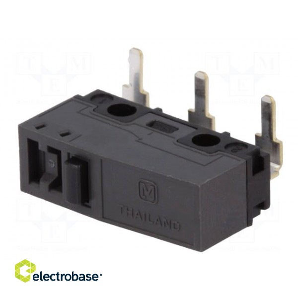 Microswitch SNAP ACTION | 5A/250VAC | 5A/30VDC | without lever paveikslėlis 4