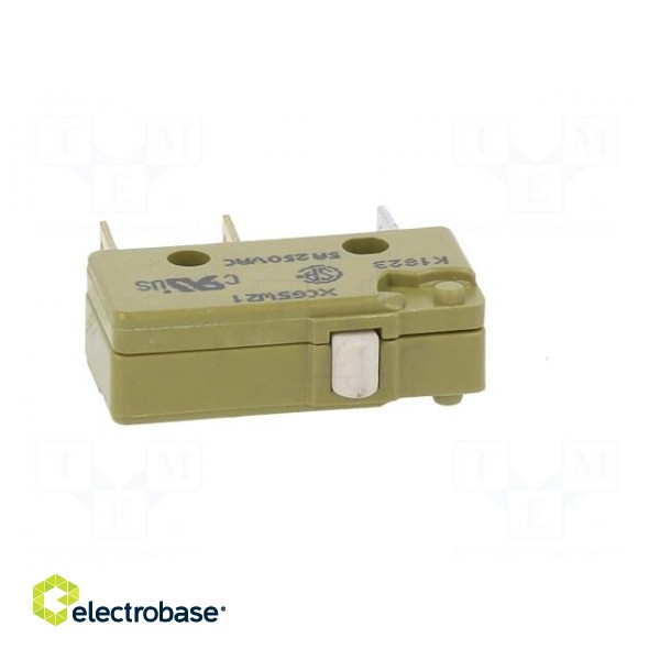 Microswitch SNAP ACTION | 5A/250VAC | without lever | SPDT | ON-(ON) фото 9