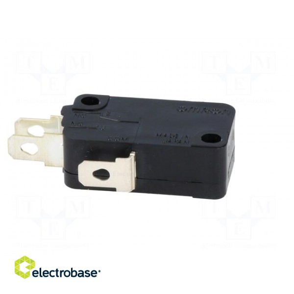 Microswitch SNAP ACTION | 5A/250VAC | without lever | SPDT | ON-(ON) image 7