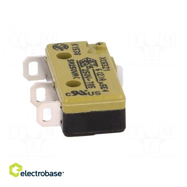 Microswitch SNAP ACTION | without lever | SPDT | 5A/250VAC | ON-(ON) image 9