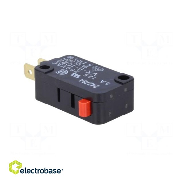 Microswitch SNAP ACTION | 5A/250VAC | without lever | SPDT | ON-(ON) image 8