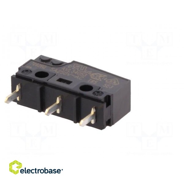 Microswitch SNAP ACTION | 5A/250VAC | 5A/30VDC | without lever фото 8