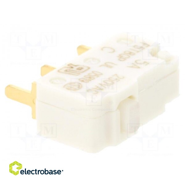 Microswitch SNAP ACTION | without lever | SPDT | 5A/250VAC | ON-(ON) image 1