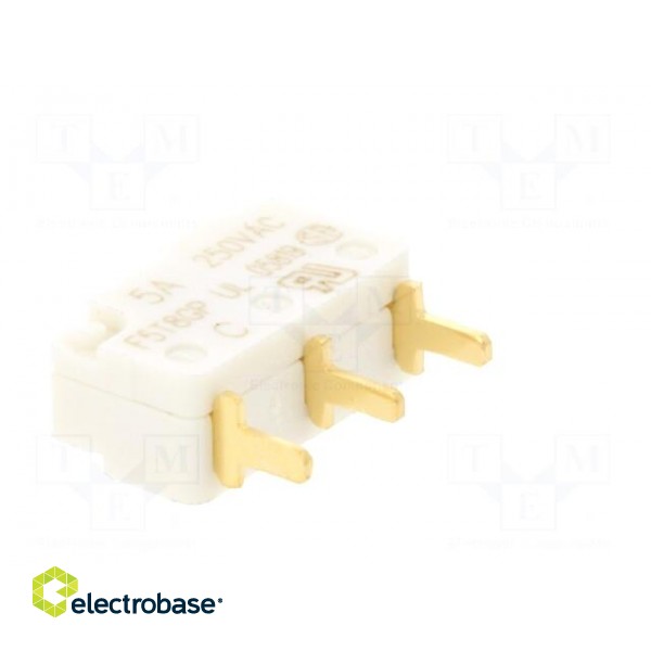 Microswitch SNAP ACTION | without lever | SPDT | 5A/250VAC | ON-(ON) image 6