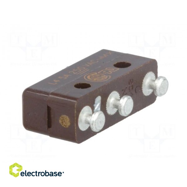 Microswitch SNAP ACTION | without lever | SPDT | 5A/250VAC | Pos: 2 image 6