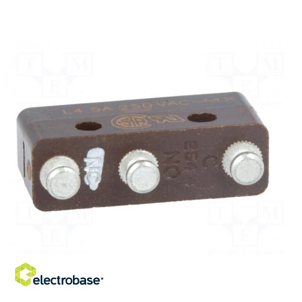 Microswitch SNAP ACTION | without lever | SPDT | 5A/250VAC | Pos: 2 image 7