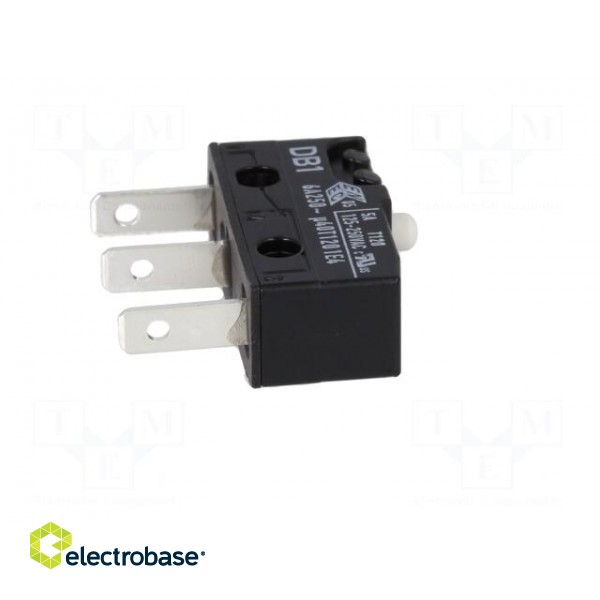 Microswitch SNAP ACTION | 6A/250VAC | 0.1A/80VDC | without lever image 9