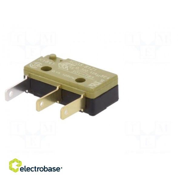 Microswitch SNAP ACTION | without lever | SPDT | ON-(ON) | Pos: 2 image 8