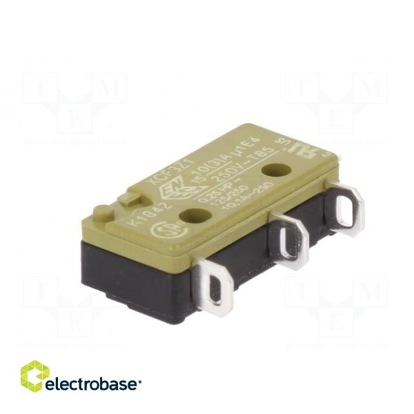 Microswitch SNAP ACTION | without lever | SPDT | ON-(ON) | Pos: 2 image 6