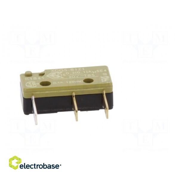 Microswitch SNAP ACTION | without lever | SPDT | ON-(ON) | Pos: 2 image 7