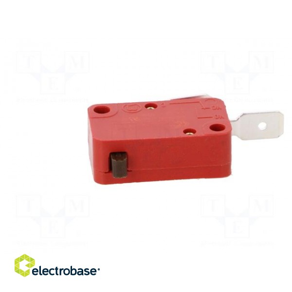 Microswitch SNAP ACTION | without lever | SPST-NO | 10A/250VAC фото 3