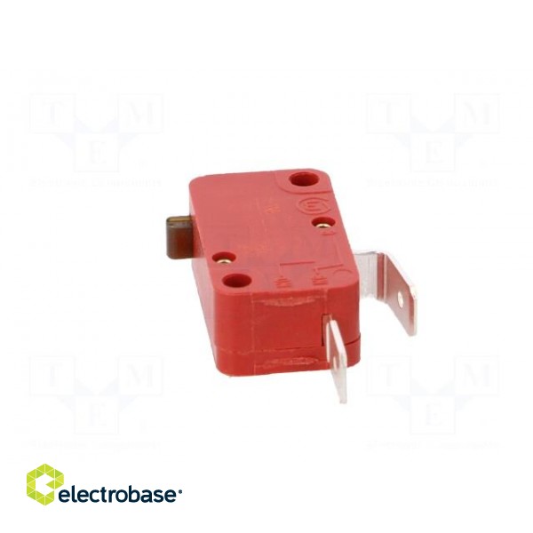 Microswitch SNAP ACTION | 10A/250VAC | without lever | SPST-NC image 5