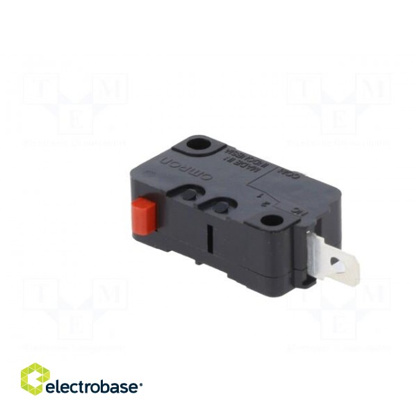 Microswitch SNAP ACTION | without lever | SPST-NC | 16A/250VAC фото 4