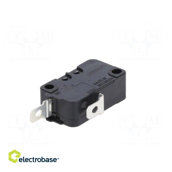 Microswitch SNAP ACTION | without lever | SPST-NC | 16A/250VAC фото 6