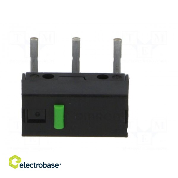 Microswitch SNAP ACTION | without lever | SPST-NO | 0.1A/6VDC | IP40 paveikslėlis 3