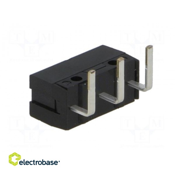 Microswitch SNAP ACTION | without lever | SPST-NO | 0.1A/6VDC | IP40 paveikslėlis 6