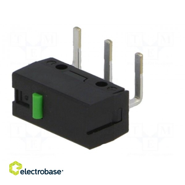 Microswitch SNAP ACTION | without lever | SPST-NO | 0.1A/6VDC | IP40 paveikslėlis 4