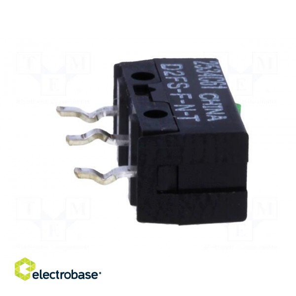Microswitch SNAP ACTION | without lever | SPST-NO | 0.1A/6VDC | IP40 paveikslėlis 9