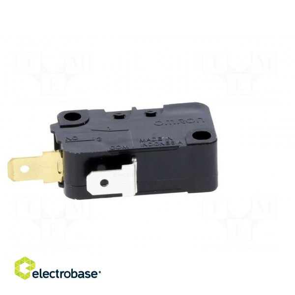 Microswitch SNAP ACTION | without lever | SPST-NO | 16A/250VAC paveikslėlis 7