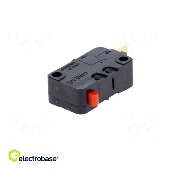 Microswitch SNAP ACTION | without lever | SPST-NO | 16A/250VAC фото 2