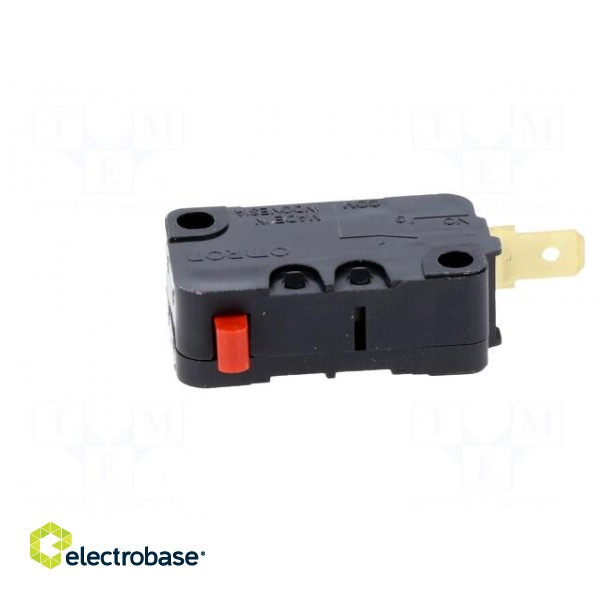 Microswitch SNAP ACTION | without lever | SPST-NO | 16A/250VAC paveikslėlis 3
