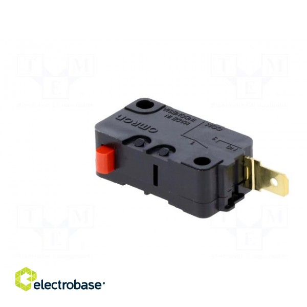 Microswitch SNAP ACTION | without lever | SPST-NO | 16A/250VAC фото 4