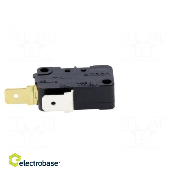 Microswitch SNAP ACTION | without lever | SPST-NO | 16A/250VAC paveikslėlis 7