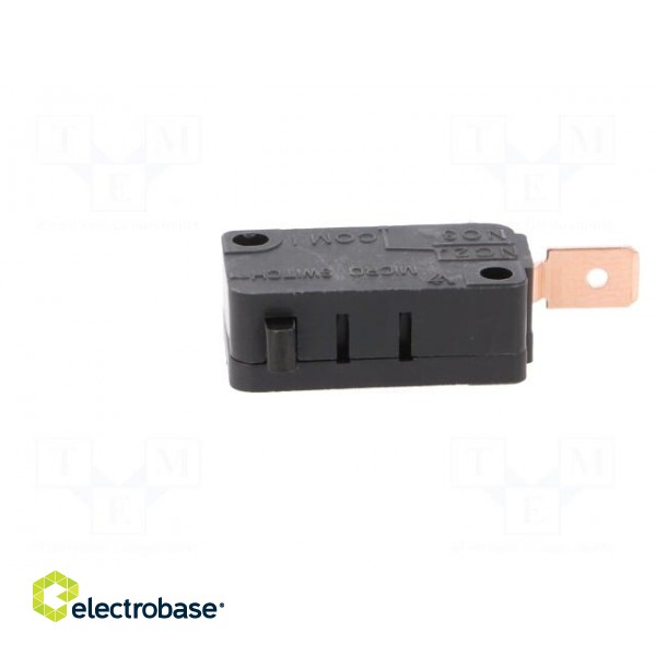 Microswitch SNAP ACTION | without lever | SPST-NO | 25A/277VAC paveikslėlis 3