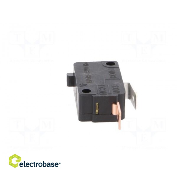Microswitch SNAP ACTION | 25A/277VAC | without lever | SPST-NO image 5