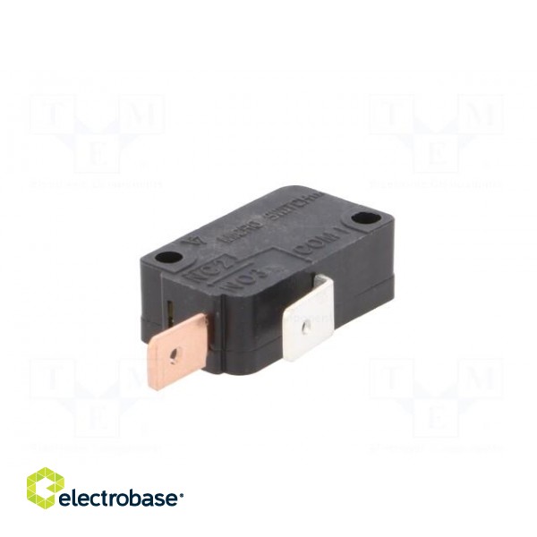 Microswitch SNAP ACTION | without lever | SPST-NO | 25A/277VAC paveikslėlis 6