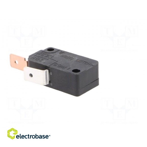 Microswitch SNAP ACTION | without lever | SPST-NO | 25A/277VAC paveikslėlis 8