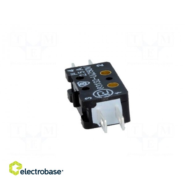 Microswitch SNAP ACTION | 2.5A/250VAC | 0.3A/220VDC | ON-(ON) | IP40 image 5