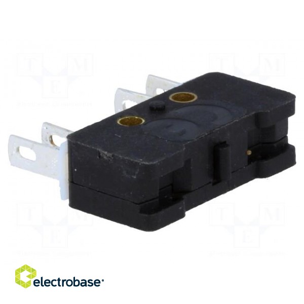 Microswitch SNAP ACTION | without lever | SPST-NO + SPST-NC | IP40 фото 1