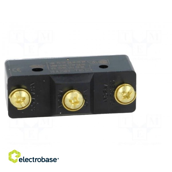Microswitch SNAP ACTION | 15A/125VAC | 0.5A/125VDC | without lever image 7