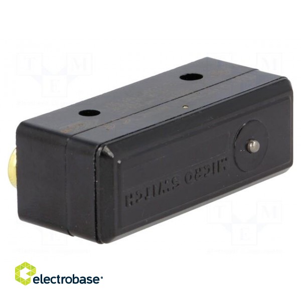 Microswitch SNAP ACTION | 15A/250VAC | without lever | SPDT | Pos: 2 image 1