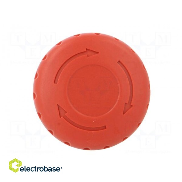 Switch: emergency stop | 16mm | Stabl.pos: 2 | NC x2 | red | IP65 | Pos: 2 image 9